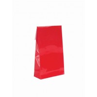 Gift Bags Peel and Seal Red Medium Laminated (50) LGBRM 